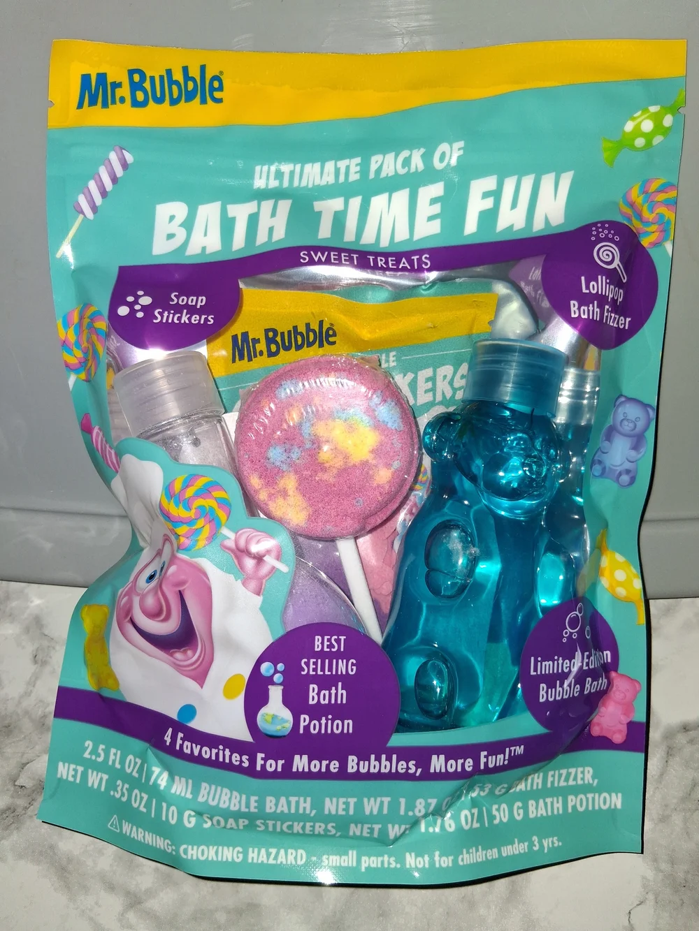 Kids Bath Time Fun Bundle From Mr. Bubble